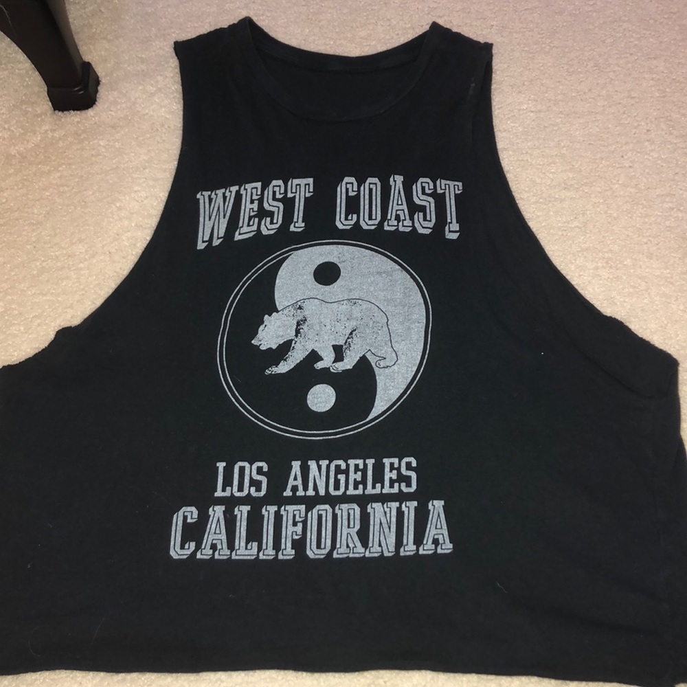 West coast Los Angeles fashion tank top